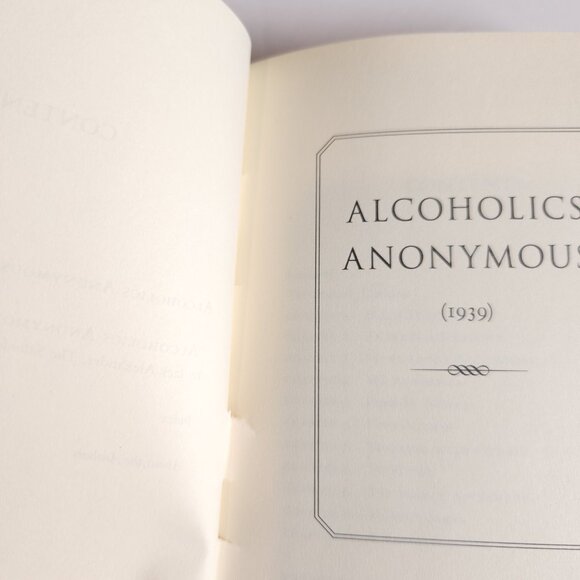 Alcoholics Anonymous Deluxe Edition 75th Anniversary Keepsake Volume Hardcover - Picture 11 of 14